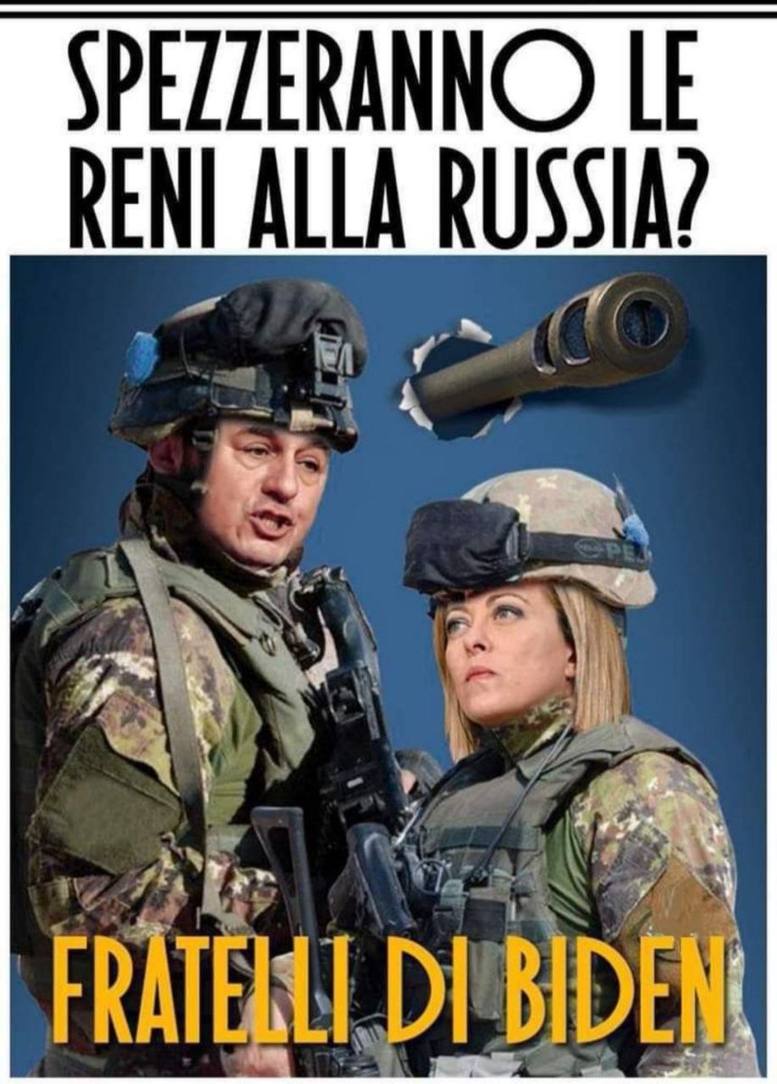 Alfredo19_7's tweet image. Avete giocato d'azzardo con le vite degli ucraini e avete perso fatevene una ragione lei guerini picierno e compagnia bella siete il peggio che poteva capitare all' Italia 
Tutti i miliardi di euro che avete buttato in una guerra persa in partenza Ve li farei restituire 😡