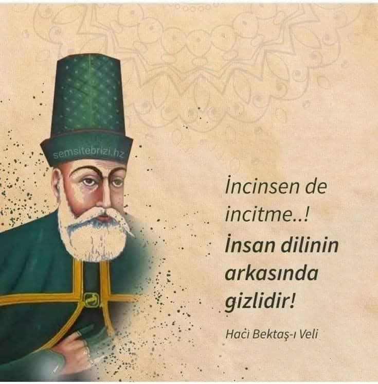 ariftufekci44's tweet photo. Bundan 754 yıl önce Hakka yürüyen Hünkâr Hacı Bektâş-ı Velî Hazretleri başta olmak üzere bu toprakları imanlarıyla yoğurarak Anadolu'yu vatanımız haline getiren tüm alpleri, erenleri gönül sultanlarını rahmetle anıyoruz.
#HünkârHacıBektaşVeli
#1271 https://t.co/MdonBJ6ajO