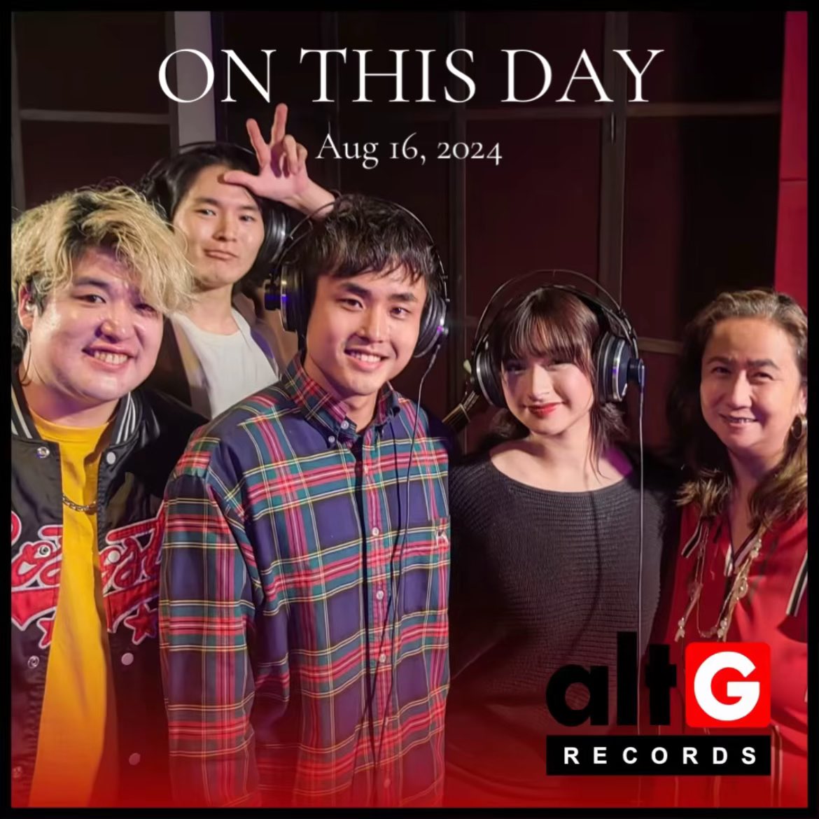 altgrecords's tweet photo. On This Day! 👀
🔃 “Sharing some behind-the-scenes photos with @skygarden.japanese x Jillian Ward! 🔥 Their new single is almost here! Stay tuned @altgrecords for exclusive updates!🎶 #AltGRecords” https://t.co/IoyLpCfTew