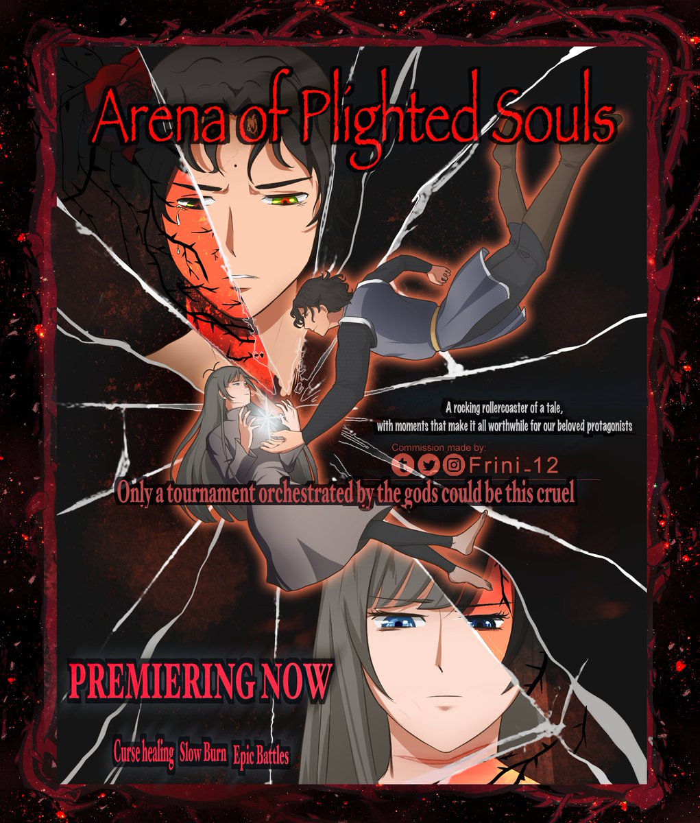 PilotingSR's tweet photo. Two souls, one fate; Arena of Plighted Souls is a tragic, immersive tale with riveting action sequences, evocative inner conflicts &amp;an impactful supportive cast that will keep you invested in their willpower to prevail, no matter the cost. ARTC @Frini_12
#PosterPit #W #A #F #R #H https://t.co/g193ueoife