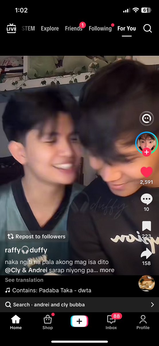 Gag… masyado ako invest dito HAHA sana di sila meme tey. 😍 now nalang ako kinilig pero sa ibang tao HAHA