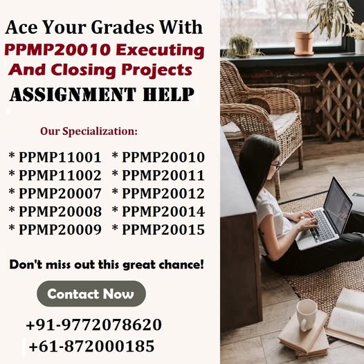 ShirleyNicole26's tweet photo. We have providing PPMP20010 Executing and Closing Projects assignment help service for many years.
#PPMP20008 #PPMP20009 #PPMP20010 #PPMP20011 #PPMP20012 #AustraliaAssignmentHelp #AssignmentHelp #CQUniversity #CourseHelp #Australia #AssessmentHelp #OnlineTutoring #HemeworkHelp https://t.co/iZdE1nkgX8