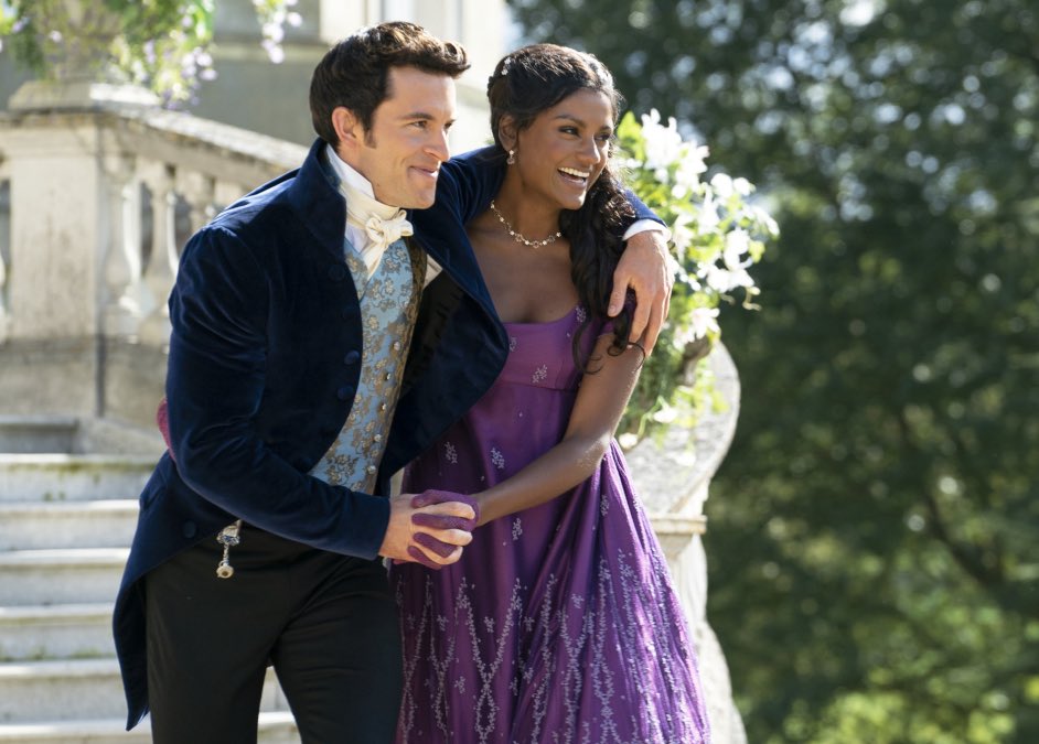 eattherich73's tweet image. It’s Viscountess Kate Sharma-Bridgertons color.