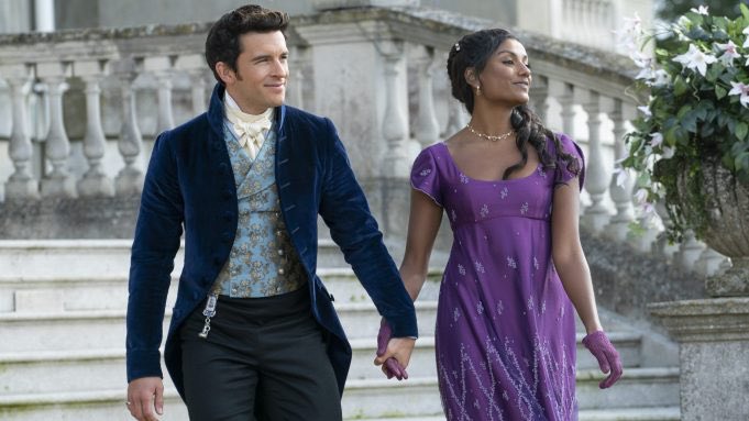 eattherich73's tweet image. It’s Viscountess Kate Sharma-Bridgertons color.