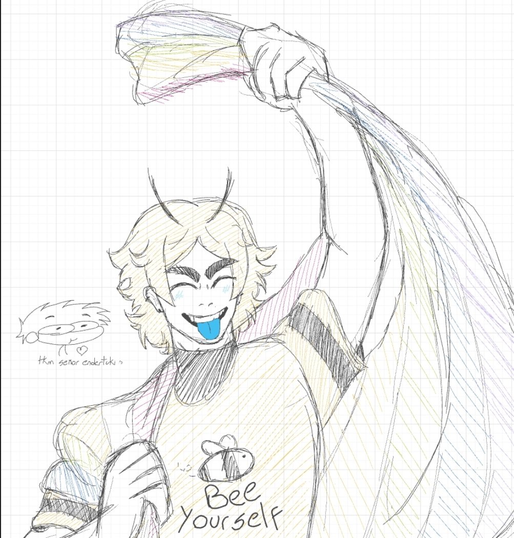_R00NXX_'s tweet photo. Un endertuki que hice en el whiteboard ^^ #tukifanart #endertuki #CubiArt #fanart https://t.co/NhPJZYTcSh