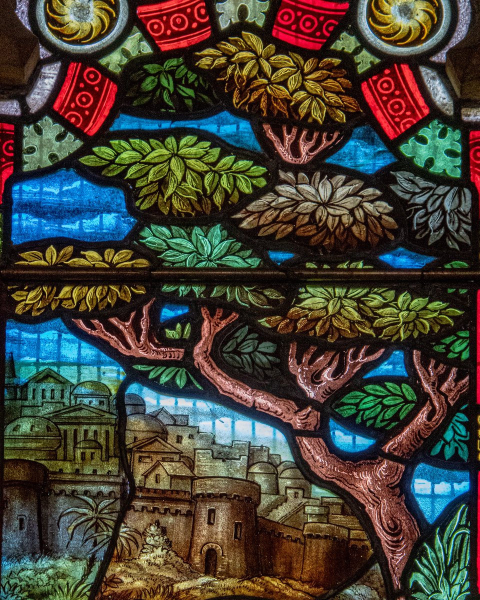 Stained glass detail