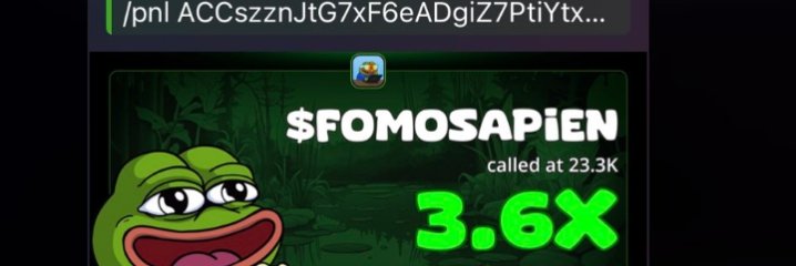 Sol_Gems004's tweet photo. #FOMOSAPIEN just hit 3X

They called it rugs .
We called it alpha — and we printed 
This is your cue: Don’t wait for proof, be early.

📲 Join the run : https://t.co/utAseicAyI

ACCszznJtG7xF6eADgiZ7PtiYtx6z98y6AmVCsPppump

#Crypto #Solana #DOGE #zeudiners #helevier #trading https://t.co/9gj9M129WM