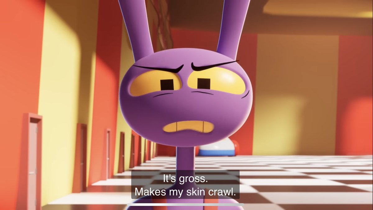 #TADCSPOILERS  I think the reason why Jax is afraid of something like corn is he saw Ribbit’s Abstraction; not a pretty sight.