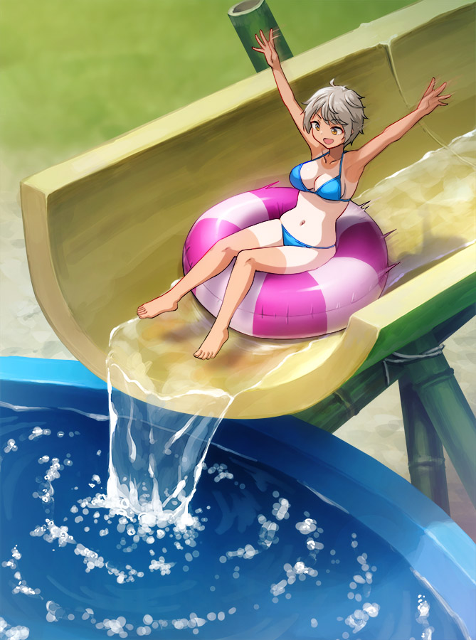 竹スライダー
#小人