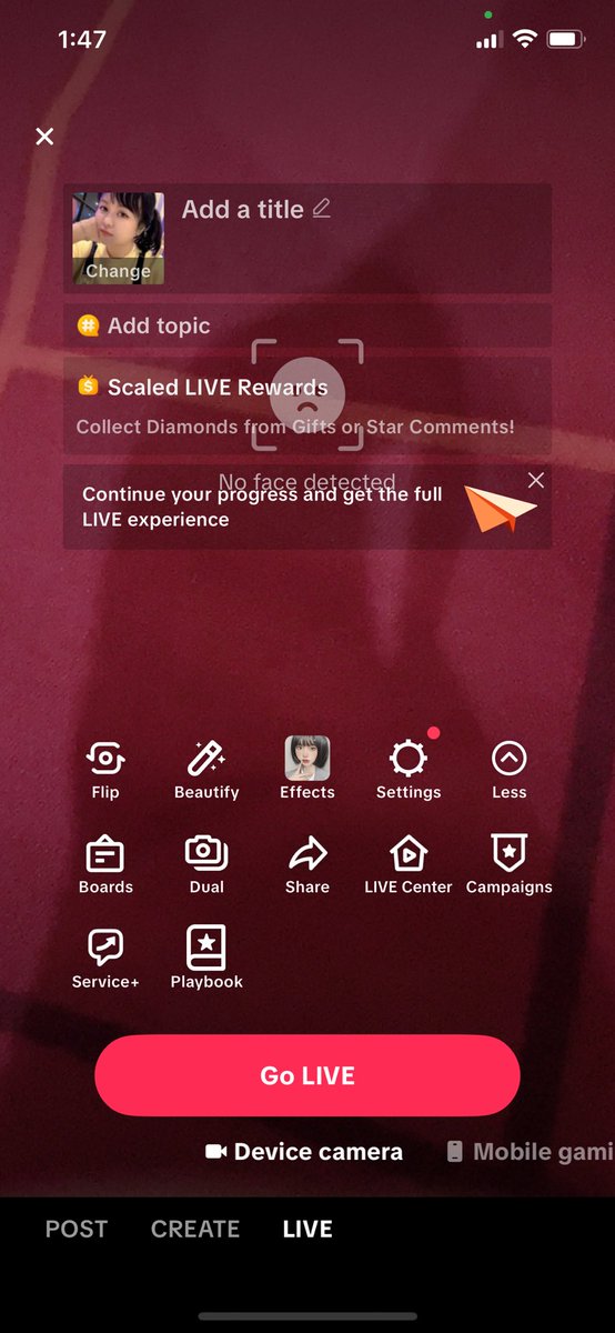 Smile_Nichan's tweet photo. Guess who can do live chat back.. hahaha the new tiktok page can do live now but should i.? @aimichwan_ on titktok https://t.co/369cW4uPAg