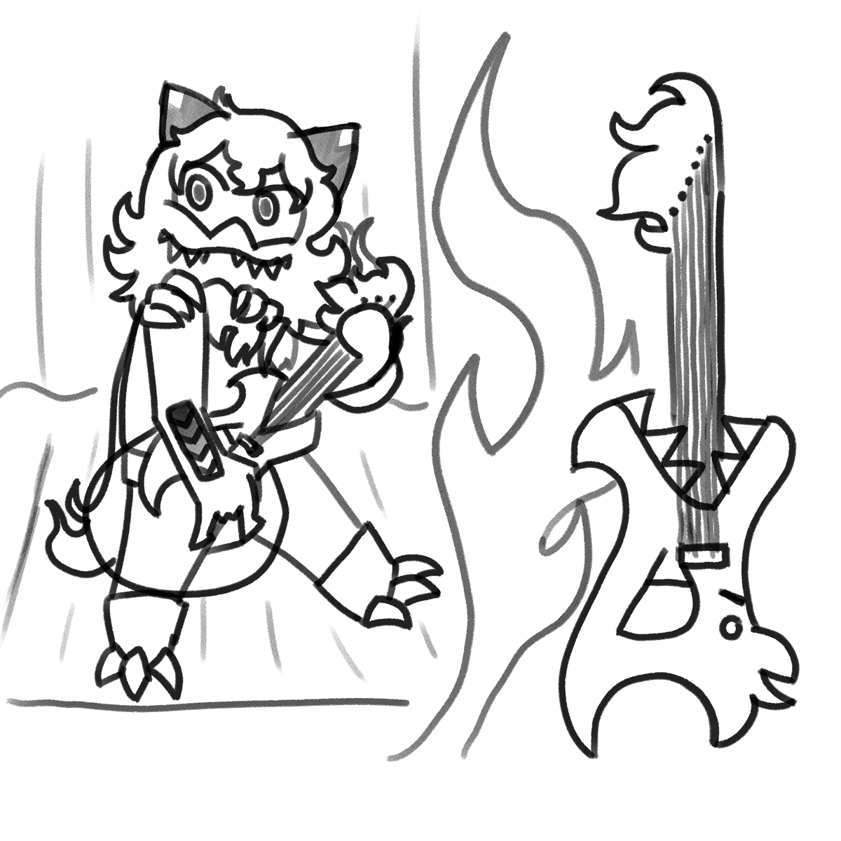 Scribble the Leggy tweet media