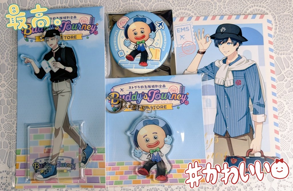 ストグラ救急隊バディPUSのグッズが届きました！ クッキーマンの