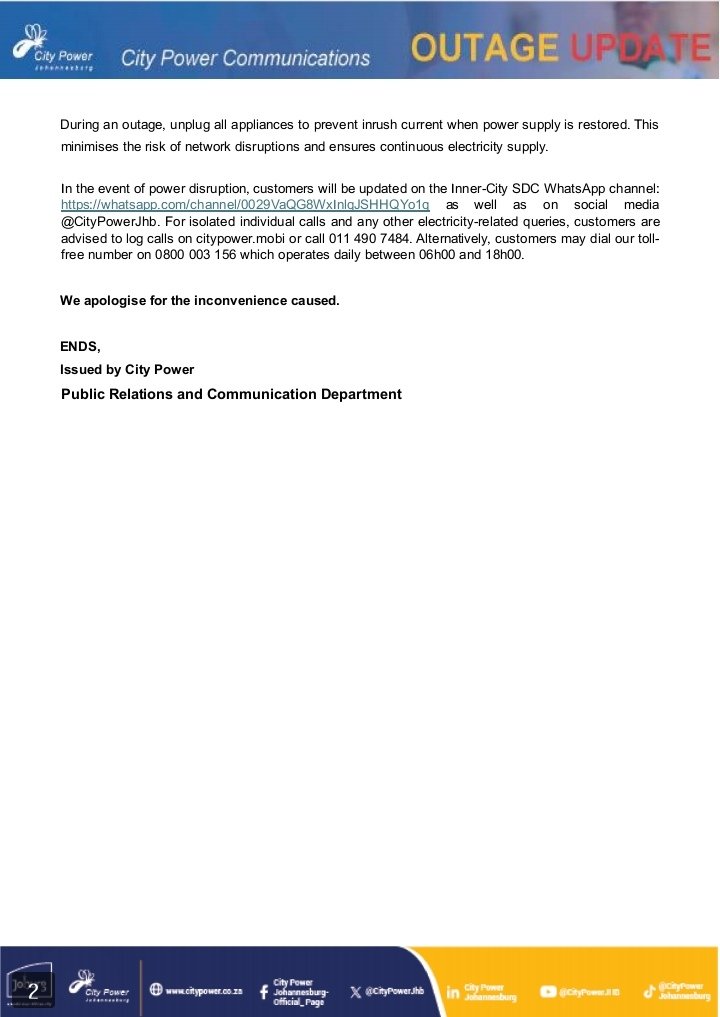 @CityPowerJhb tweet media
