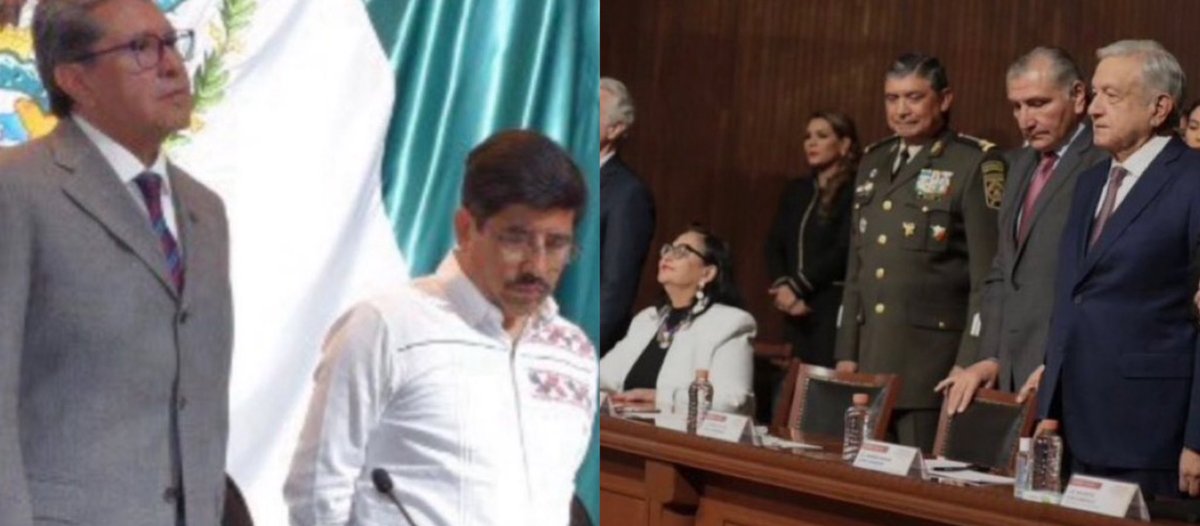 ar2_mx's tweet image. :#Ar2Reflexión🦎🤔:
Qué diferencia cuando te vas con la frente en alto como Norma Piña y entras totalmente sometido como Hugo Aguilar a la presidencia de la @SCJN .