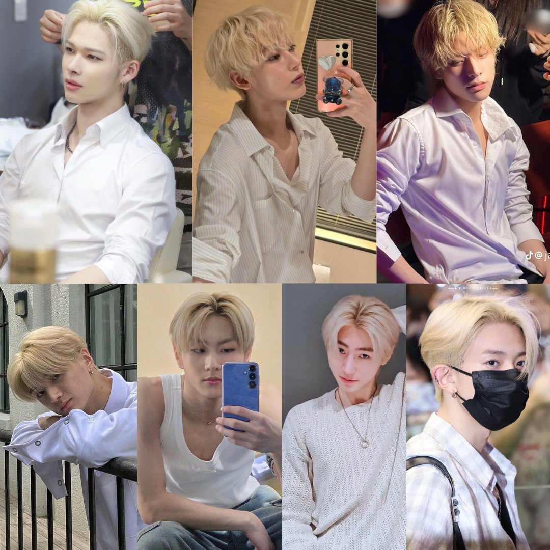 enhypen de blonde hair.
é isso, esse é o tweet