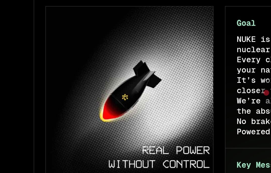 💥 The future of energy is decentralized, clean, and nuclear. $NUKE is powering the revolution with <a href="/UnitsNetwork/">Units.Network</a> &amp; <a href="/nukepower_io/">NUKE</a> — bringing nuclear energy to the blockchain. ⚛️🌍
#UnitsNetwork #NuclearPower #NUKE