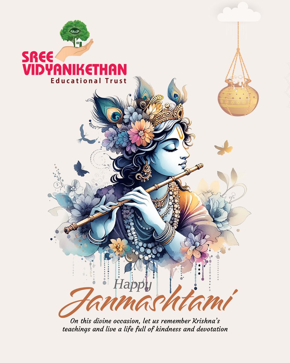 May the birth of Lord Krishna fill with love, joy, and divine blessings. 💫Happy Janmashtami!🙏

#krishnajanmashtami  #Janmashtami2025