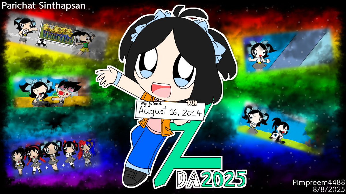 Pimpreem4488's tweet image. #Classof2014
วันนี้คือวันที่เราสมัครบัญชี DeviantArt เป็นครั้งแรกเมื่อ 11 ปีก่อน
ปล.จำวันผิดต้องมาโพสต์ใหม่