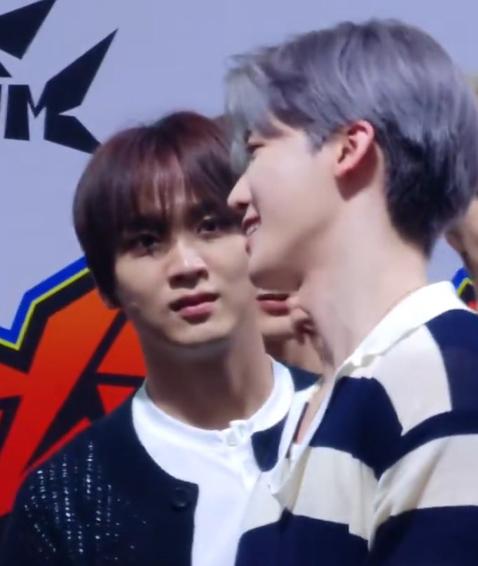 The way Haechan stares at him. 🥹