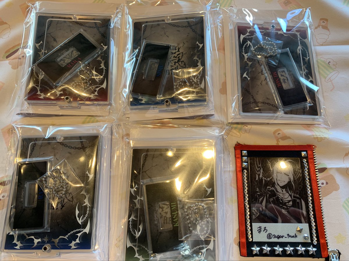 sugar_trunk's tweet photo. 【交換】
ブラスタ ブラパ アクリルカードスタンド

譲)
真珠,マイカ,メノウ,藍,カスミ

求)
青桐

本日明日ブラパ手渡し

よろしくお願いいたします✿ https://t.co/ukUuj9VsAG