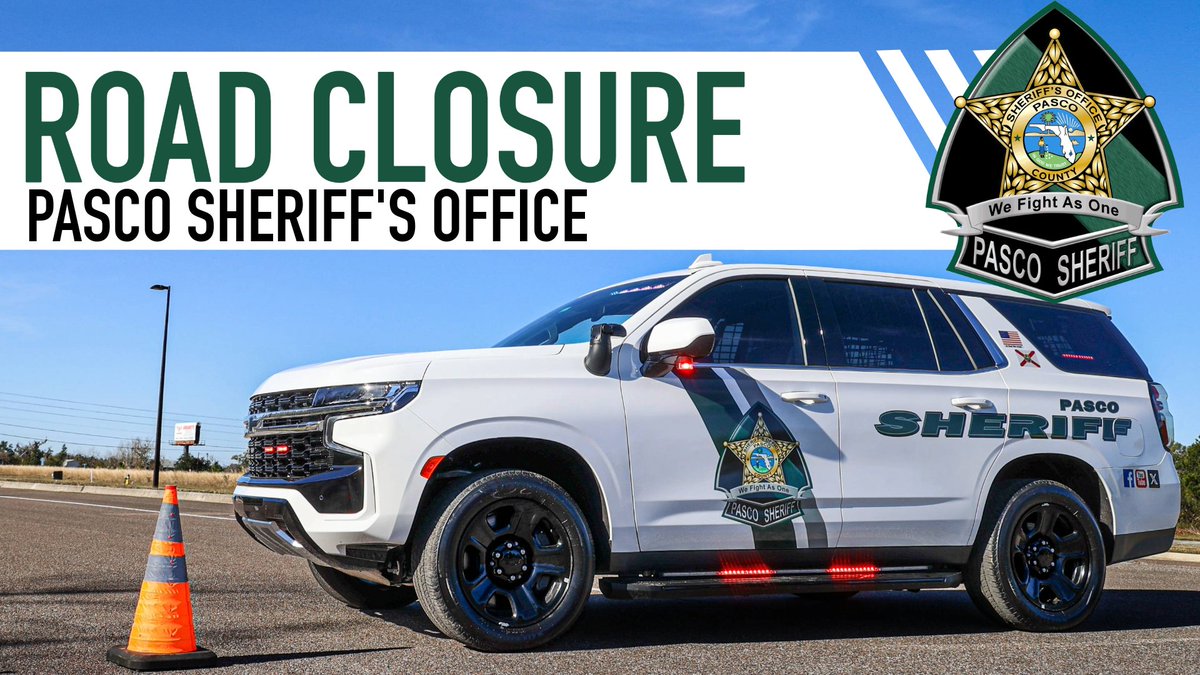 Road Closure - Holiday: All southbound lanes on US 19 near Flora Ave. are currently shut down due to a vehicle accident. Expect delays in the area.