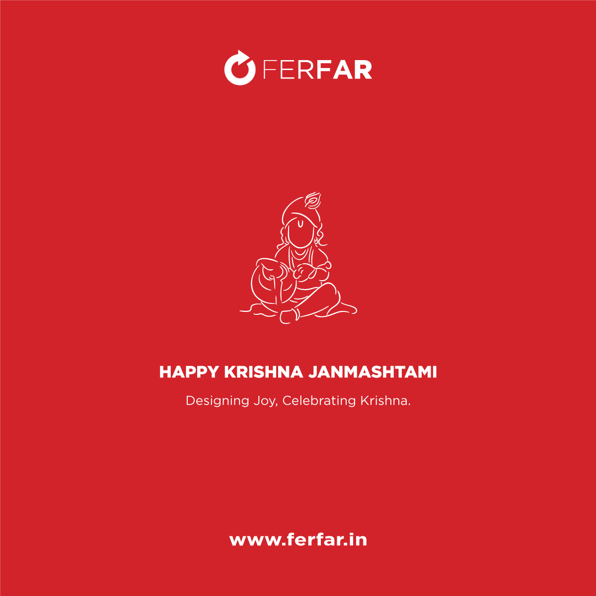 ferfardesign's tweet photo. “Designing Joy, Celebrating Krishna.”

On this Janmashtami, may your life be filled with the colors of creativity, the sweetness of innovation, and the charm of endless possibilities.

Happy Krishna Janmashtami from all of us at Ferfar Design.

#FerfarDesign #Janmashtami https://t.co/fOTckTyR4V