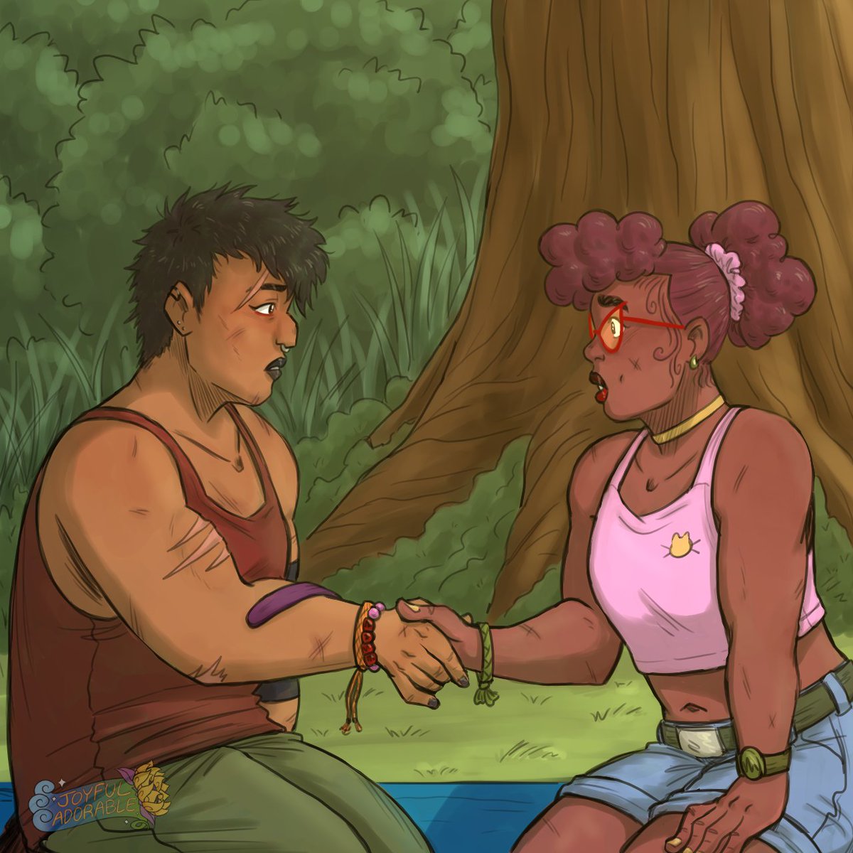 joyfuladorable's tweet image. Capril screenshot redraws for funsies and cuteness!
#tmnt #rottmnt #capril #apriloneil #caseyjones #dontcallhercass #yuri