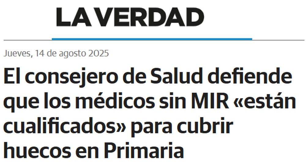 Nos gobiernan adoquines cuya tarea es "cubrir huecos", un nuevo concepto gestor murciano, menos alambicado que el euskaldun "transformación en salud" pero más práctico. Consiste en poner a alguien en "el hueco", si un papel dice que es médico mejor y, si te descuidas, ni eso.