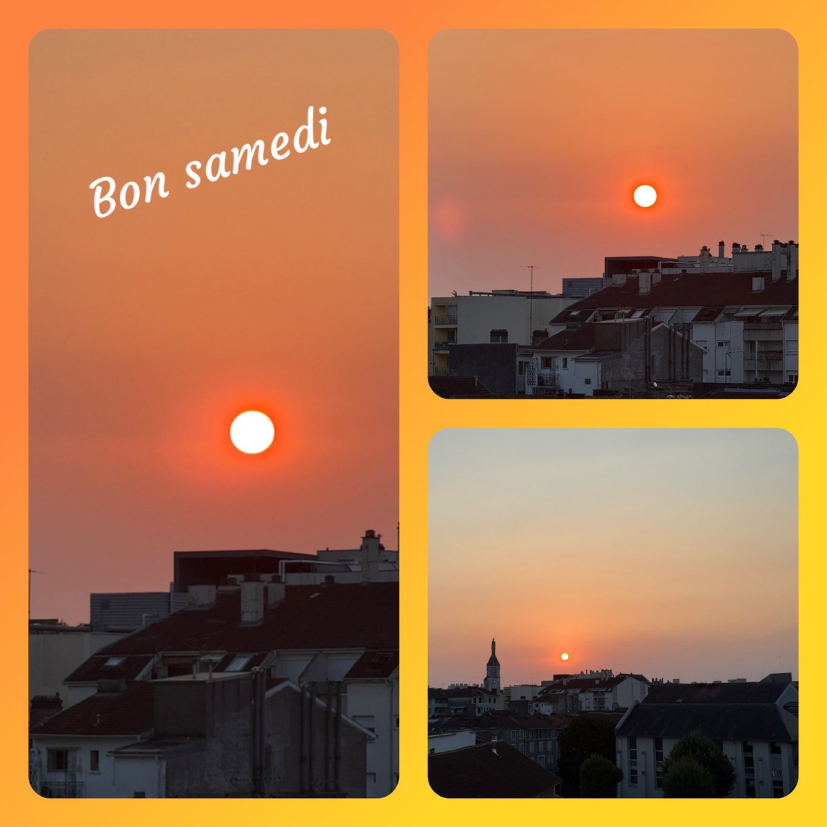 Bon samedi à toutes et à tous 😊
