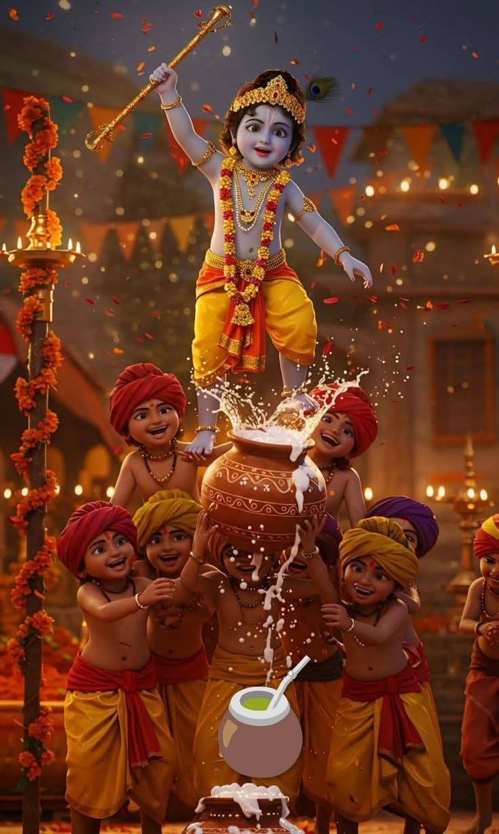 नंद घर आनंद भयो, जय कन्हैया लाल की।

आप सभी को भगवान श्री कृष्ण जन्माष्टमी के पावन पर्व की हार्दिक बधाई एवं शुभकामनाएँ।
#jaishreekrishna #krishnajanmashtami #janmashtami #highlightseveryonefollowers2025highlightseveryonefollowers2025