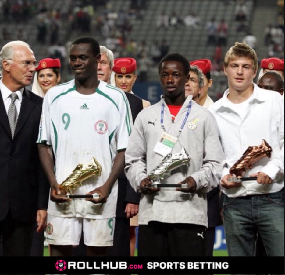 Macauley Chrisantus , the boy who never became king. He scored 7 goals at the u-17 World Cup in 2007. 

A thread!