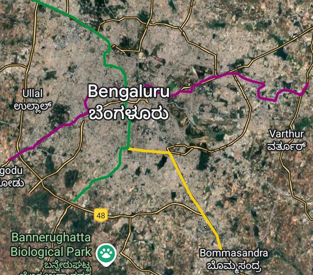 Yellow Line is now officially added to Google Maps!

Can't wait to see this when Pink, Blue, Orange and Red lines are also opened. It'll truly look beautiful.