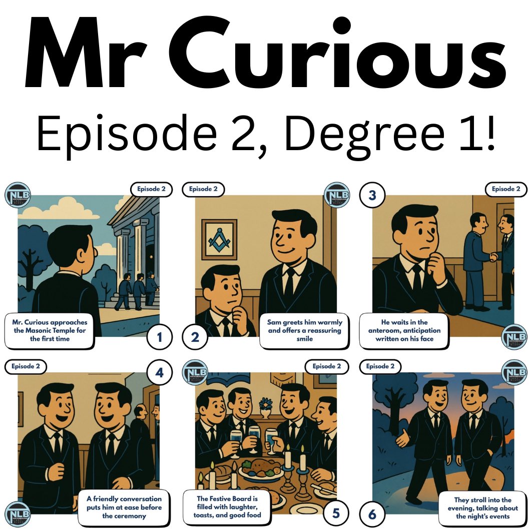 Mr Curious takes his first steps into the Temple… 🤝
Welcomed, fed &amp; inspired — but one panel is missing 👀
Some moments can only be experienced, not shown.

Find out more today at our Featherstone Castle Fun Day, 1pm 🏰