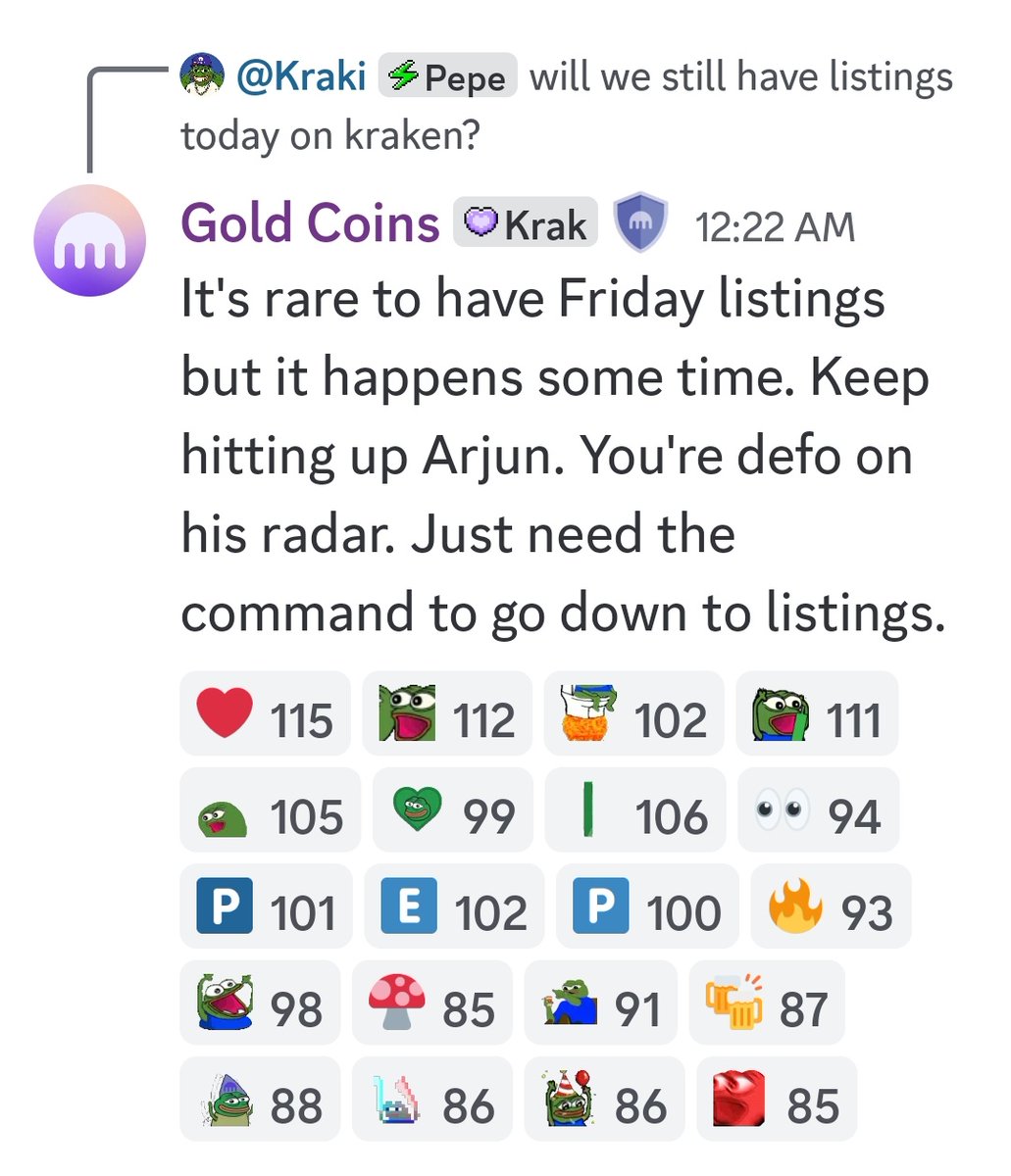 It's happening... 🐸🔥
<a href="/krakenfx/">Kraken</a> $PEP