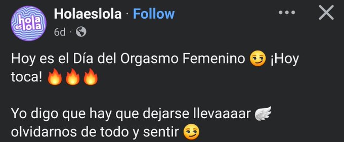 Historias Eróticas - ¡Hoy es el Día del Orgasmo Femenino toca! ¡Hoy toca! Yo digo que hay que dejarse llevaaaar olvidarnos de todo y sentir https://t.co/U27fLmzhgF