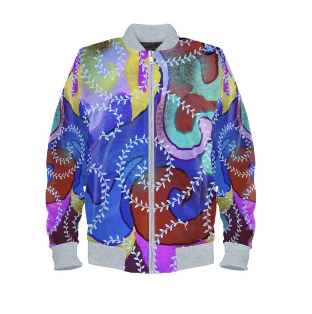 CindyPODArtBlog's tweet image. cindyboydart.com/products/summe… #abstractart #bomberjacket