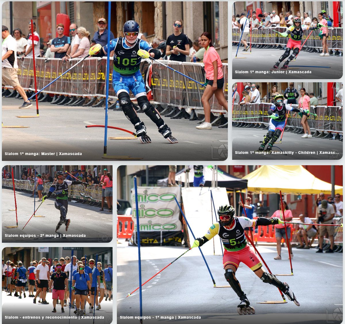 📷📷Galerías fotográficas de los Campeonatos de Europa de Alpino en línea de slalom por equipos e individual, y slalom paralelo en la <a href="/xamascada/">Xamascada - Alpino en línea y Skate cross</a> 2025.
Más de 2000 fotos en un solo enlace:
luisvelasco.es/?q=xamascada+2…

<a href="/WorldSkate_news/">World Skate</a> <a href="/WorldSkateEU/">World Skate Europe</a> 
#inlinealpine #alpinolinea