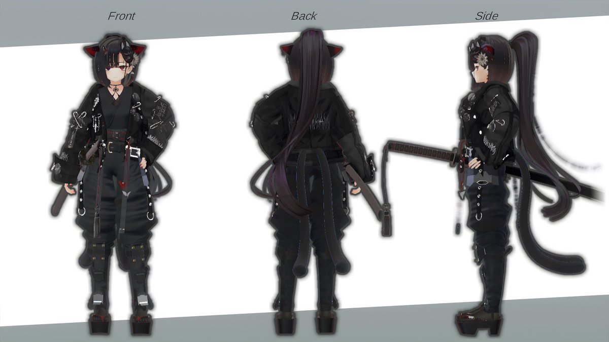 作務衣とタキシード衣装⭐︎腹話術人形用 Die With A Smile レディ コスプレ衣装 ガガ ブルー ファンシー