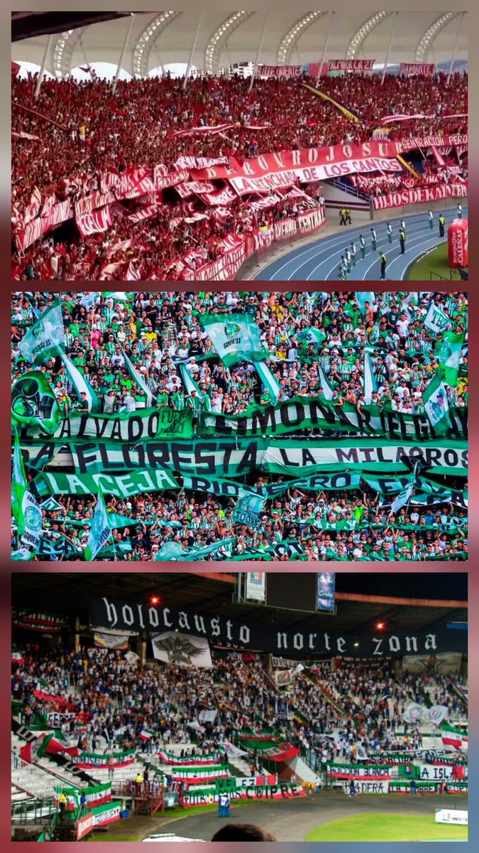elcaspaleandro's tweet photo. A las hinchadas de América, Nacional y Once Caldas pórtense bien, todos jugamos el martes y se van a encontrar en aeropuertos y en sitios turísticos, van representando la imagen del país, no se pongan a pelear entre uds, no se dañen el viaje ni se lo dañen a otros,  #FutbolEnPaz https://t.co/nZ2CppZKnK