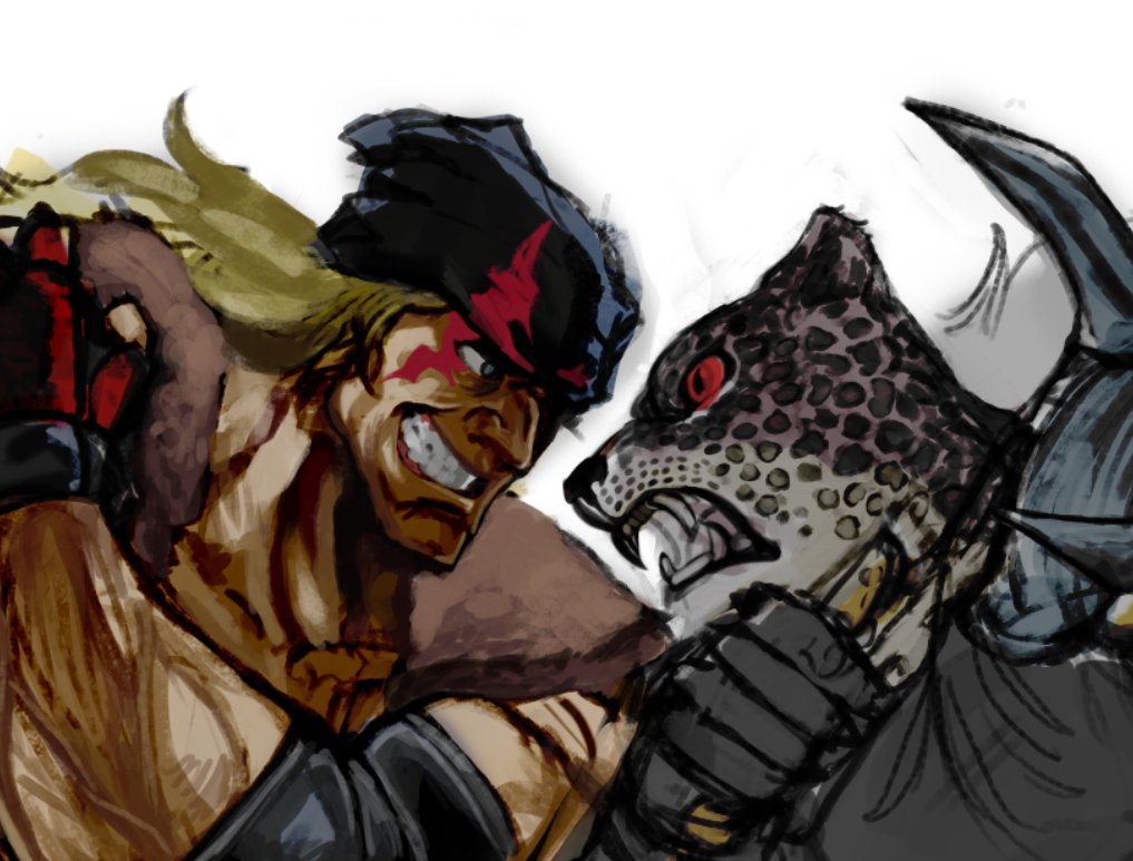 Working on armor king and alex get in here peeps 

twitch.tv/shoshinarts