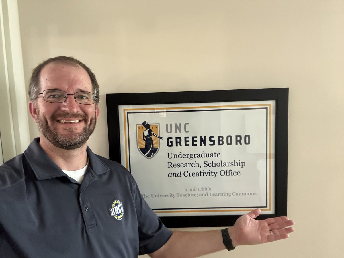 As one door closes, another one opens. Yesterday I finished my position of Interim Dean of <a href="/GreensboroNano/">JSNN-Nano Greensboro</a> and today I started as the Director of <a href="/UNCG_URSCO/">UNCG URSCO</a>! I’ll miss my <a href="/ncatsuaggies/">North Carolina A&T</a> friends, but I enjoy being back on the <a href="/UNCG/">UNCG</a> campus. Fun times ahead!