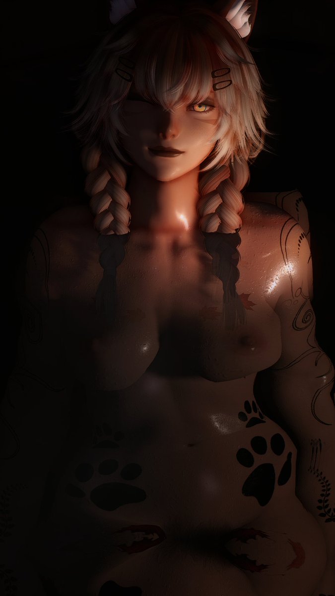 nothing like a nice relaxing soak during the night time~ 
 it's a shame I'm alone while doing it~

#xivnsfw | #gposersnsfw | #ffxivlewds