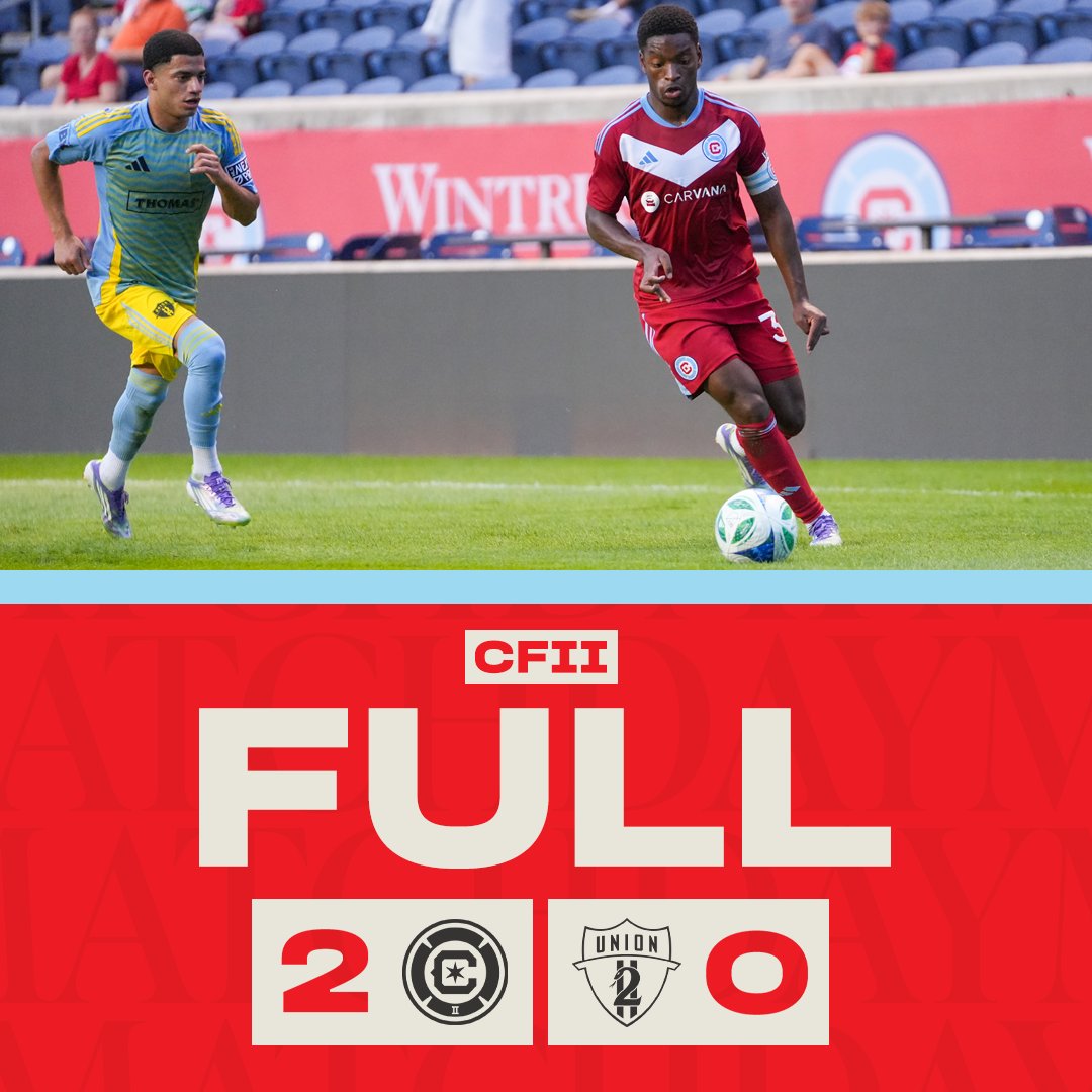 ChicagoFireFCII's tweet photo. Molenda clean sheet✅
Hyte professional debut ✅
3 points at home✅

Admin's very happy 😁 #cf97 | #ChicagoFireII https://t.co/wv1yRGNCbD