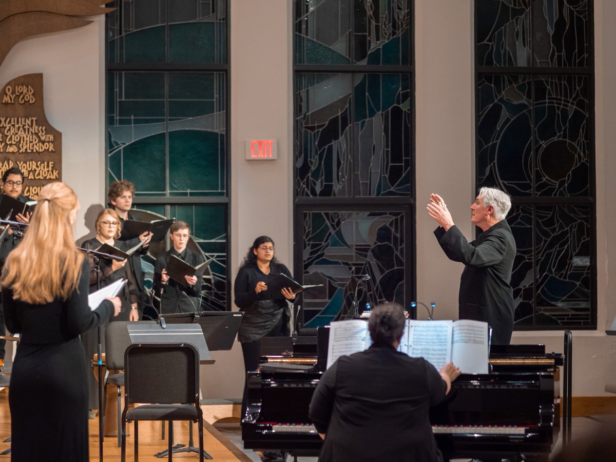 After 33 years as a professor of music and conductor of the university choir, Wyant Morton retired in May. Read about his contributions and final notes in CLU Magazine:  news.callutheran.edu/2025/04/swan-s…