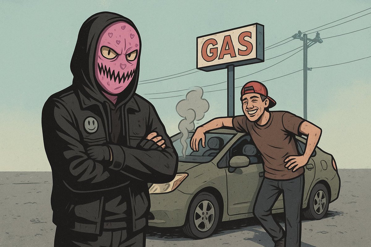 Savage held tryouts for his getaway driver. One dude showed up in a Prius with three baby seats and no plates.
Savage nodded and said, “You’re hired.”
His name’s Knuckles. He’s never had a license.