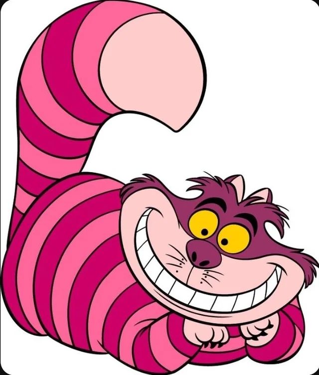 Cheshire Cat looking ass