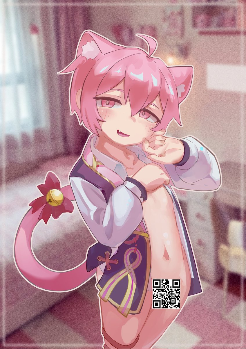 1uochenmiao's tweet photo. 嘻嘻嘻，哥哥来我房间要干嘛哇，什么？我的衣服喵，在家里为什么要穿内裤嘻嘻 https://t.co/MrdvgkWR84