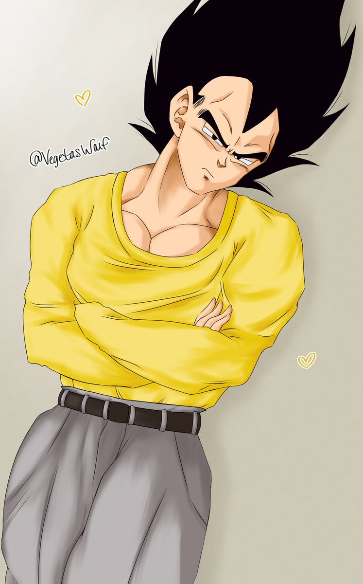 💛 He's been waiting. 
#Vegeta #VegetasWaif