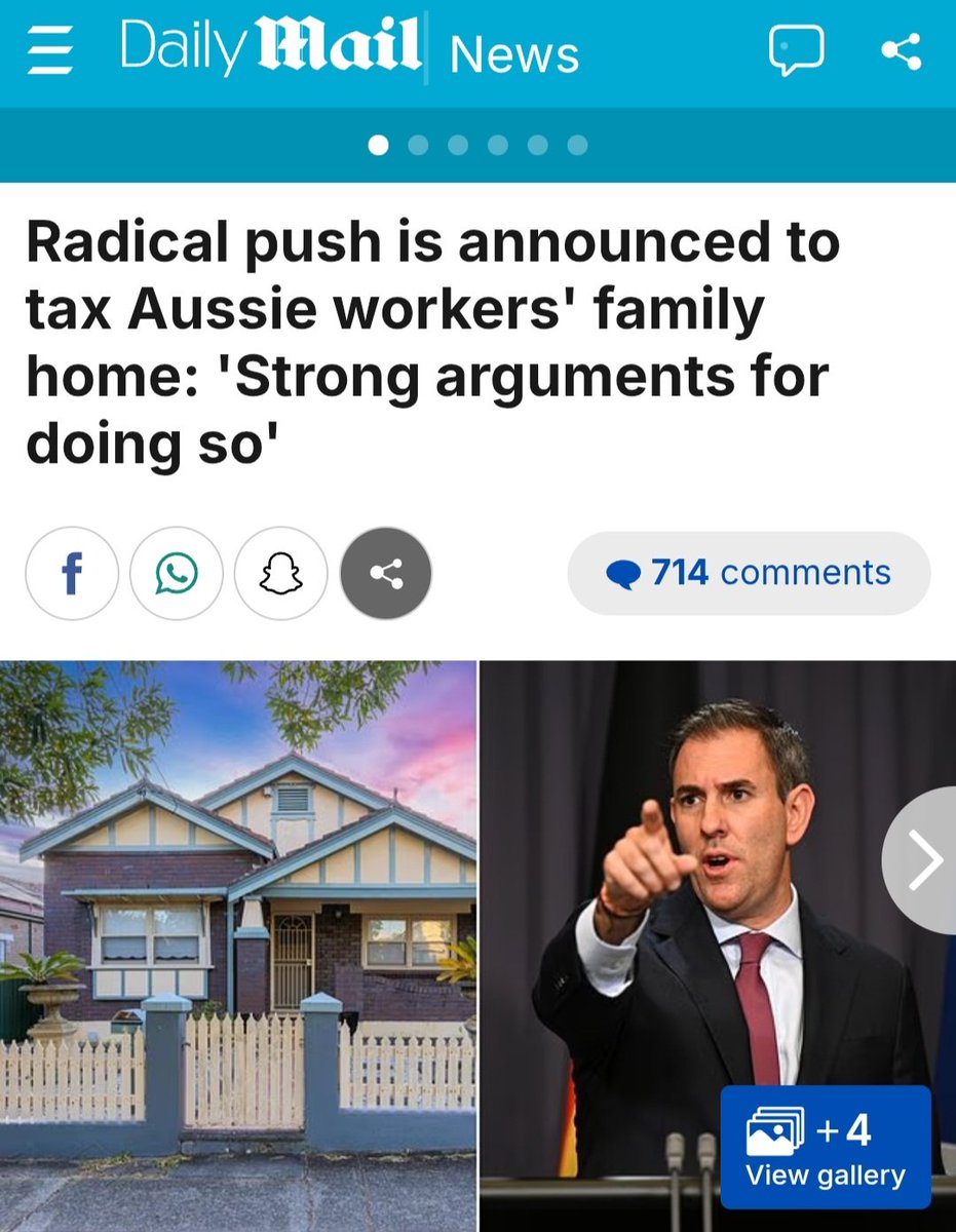 senatorbabet's tweet photo. Selling your family home is currently tax free (CGT). Now there is talk about taxing it - a tax on the Aussie dream. The fact this is even being discussed shows how far we’ve fallen. I hope it never comes to pass, but one constant remains, both sides of politics love taxes. https://t.co/tTChlbDd6L