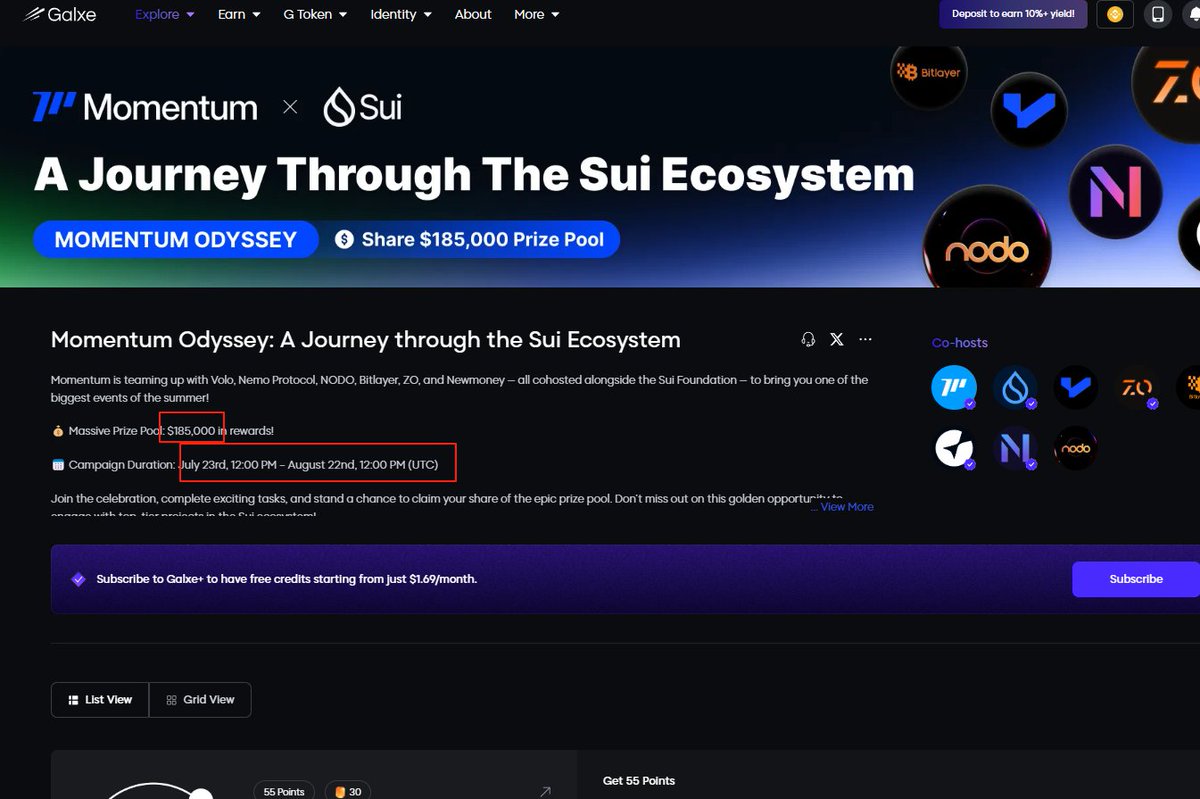Momentum教程 OKX Cryptopedia+银河 详细版教程 <a href="/MMTFinance/">Momentum</a> 

又是一个名牌空投系列，总奖金池120W美金，详细版教程在评论区线程

----------------------------------------------------
本文mmt教程皆使用ADS指纹浏览器完成 | 走我链接50个免费窗口，直接拉满

🔗share.adspower.net/wz76Yd
